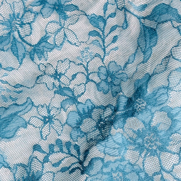 NWT Torrid Aria Lace Fit And Flare Babydoll - Dark Turquoise - Picture 6 of 8